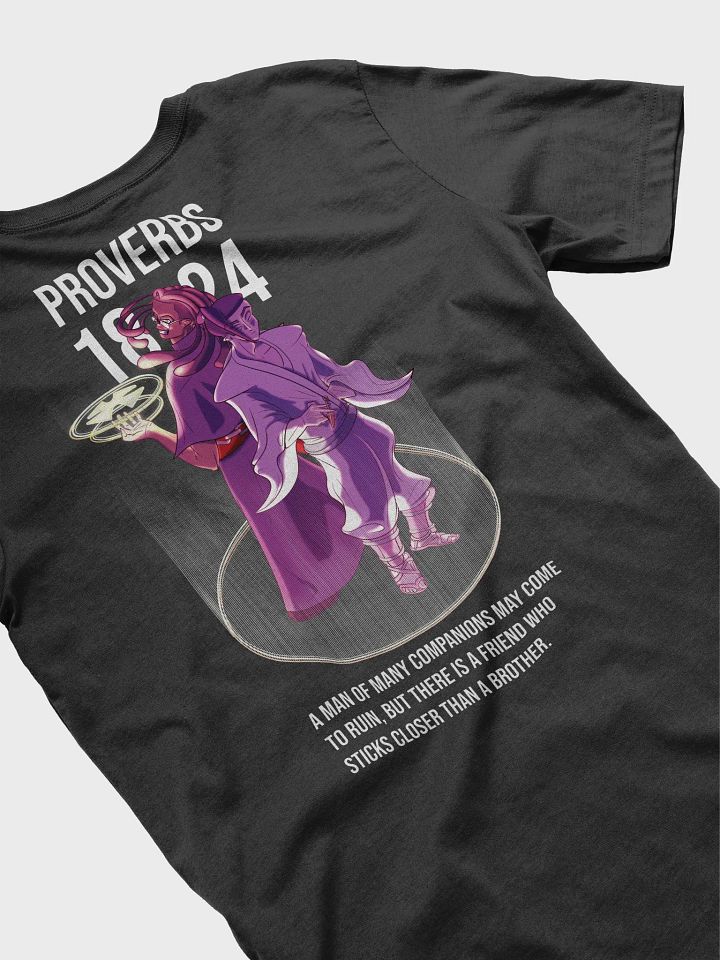 P1824 - You're Too Close Inverted Graphic Long Tee product image (1)