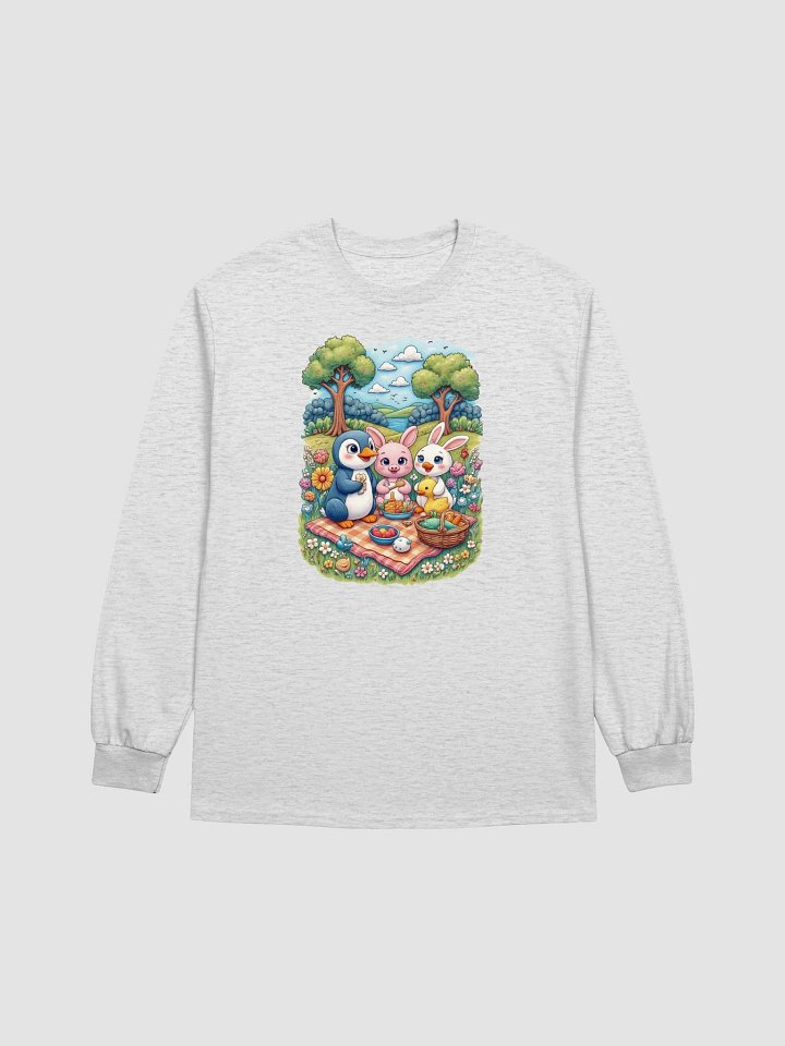 Essential Comfort Baby Animal Picnic Long Sleeve Tee product image (9)