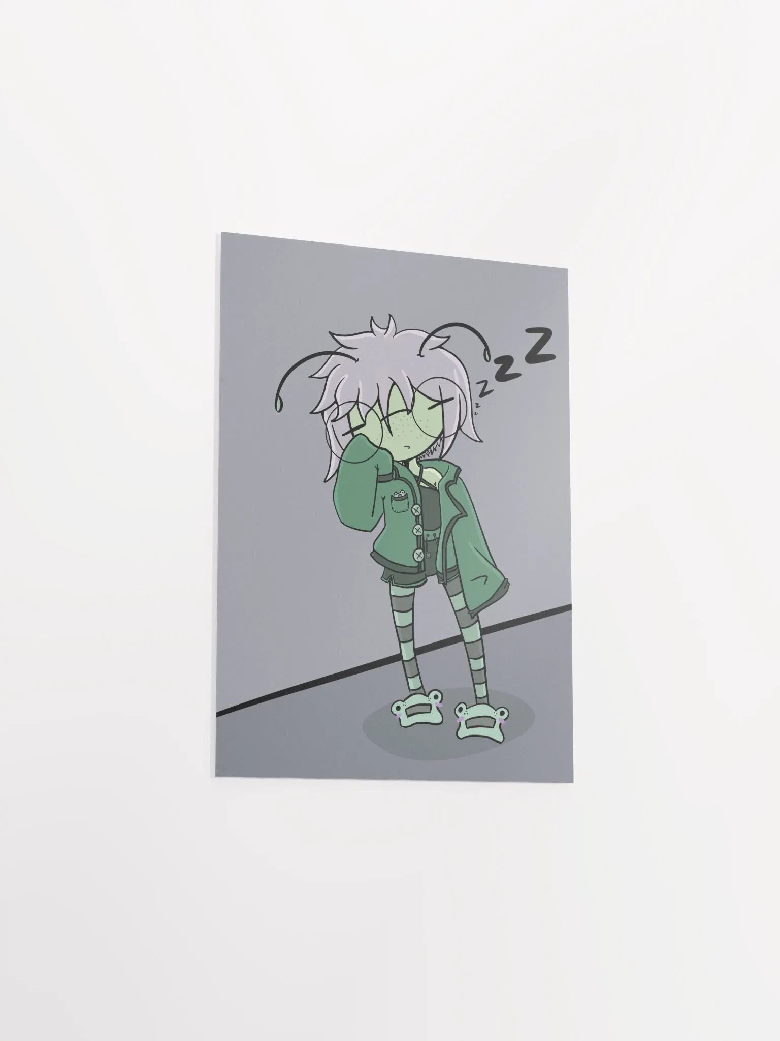 Sleepy Rhaps Print product image (3)