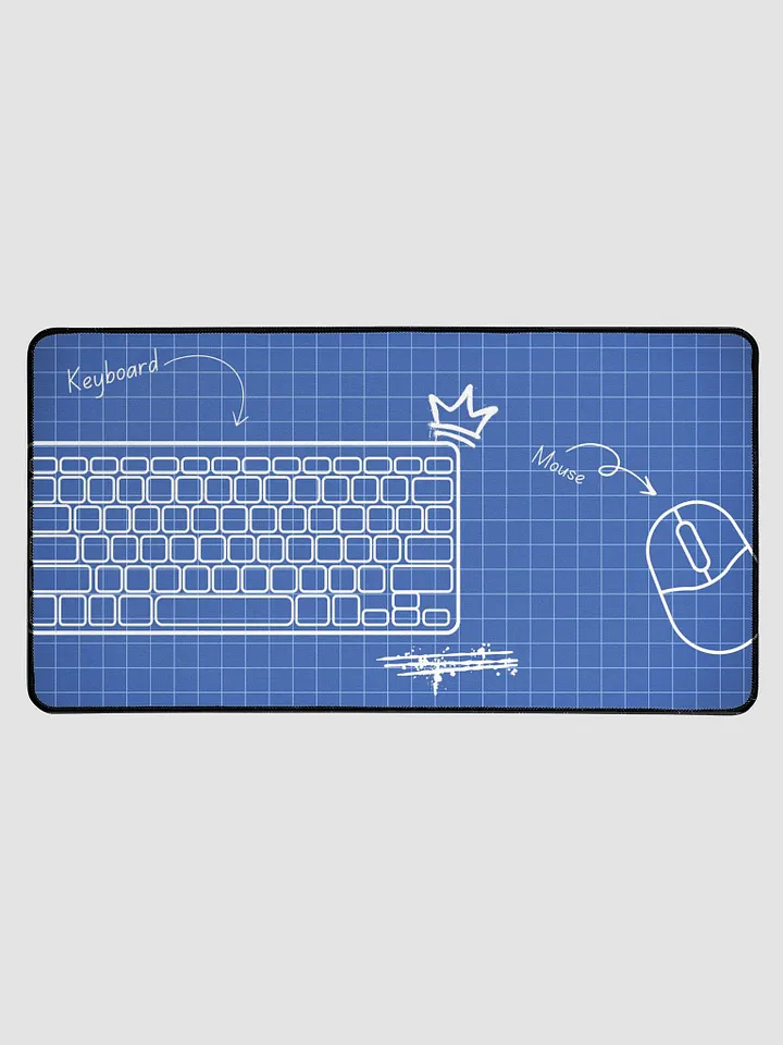 "Blueprint" Desk Mat product image (1)