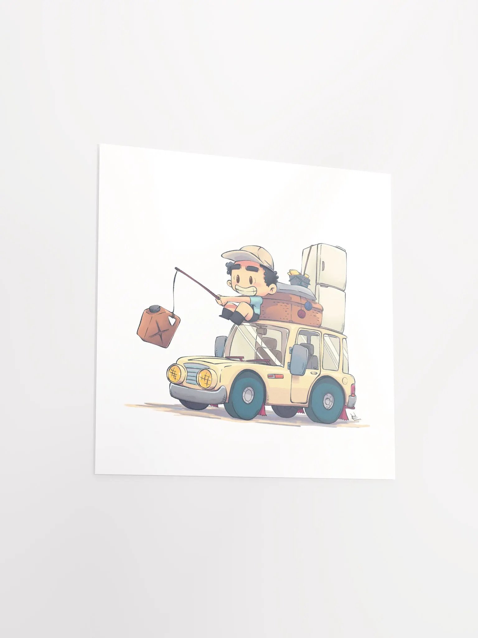 Go Go My Car | Matte Paper Poster product image (10)