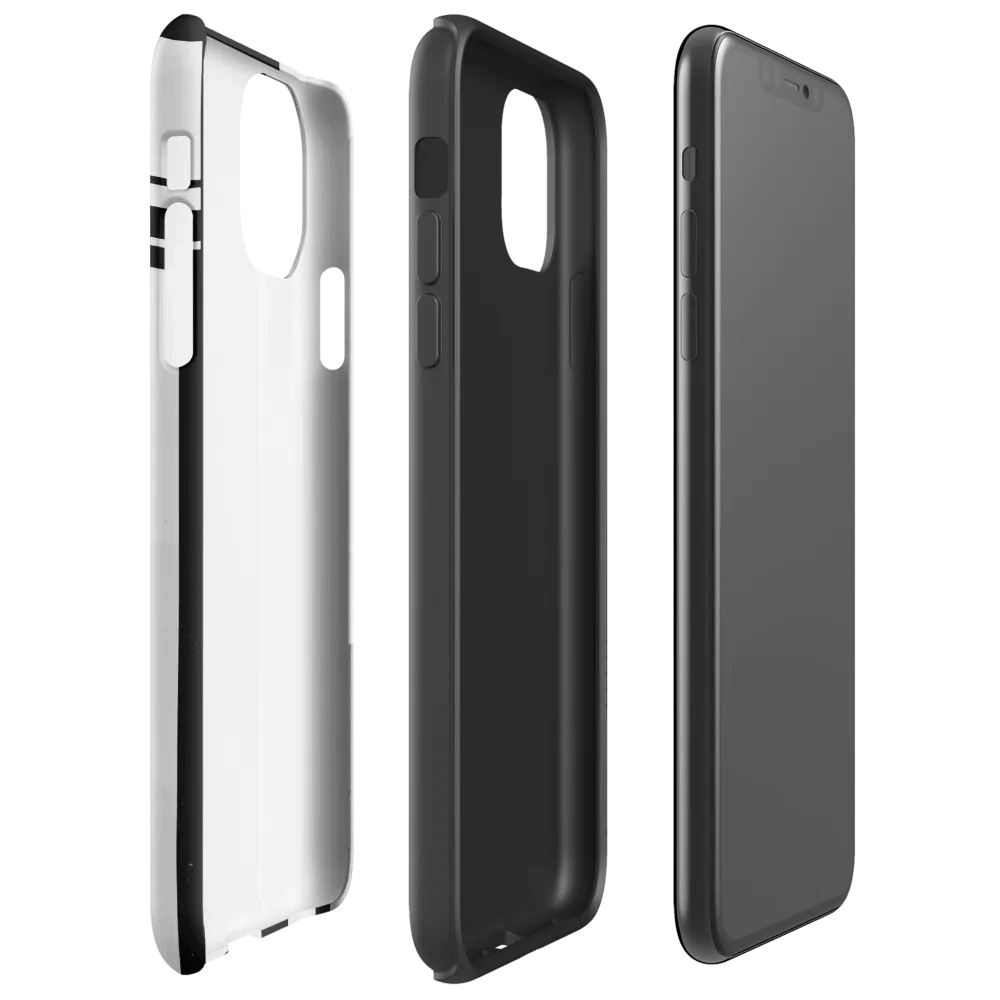 Abstract Persona 006 (Black) (Iphone Tough Case) product image (4)