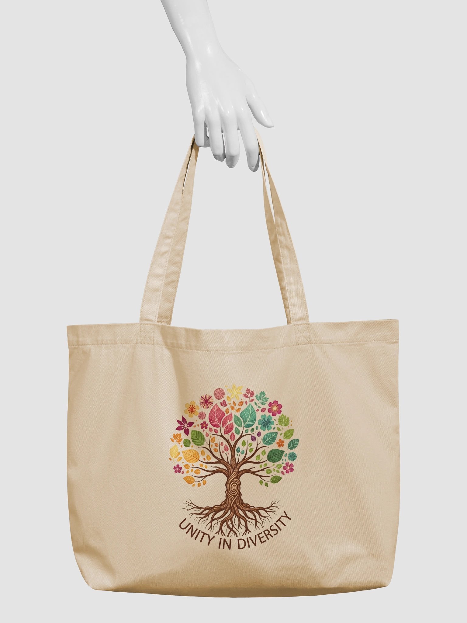 Eco-friendly tote bag: Unity in Diversity product image (3)