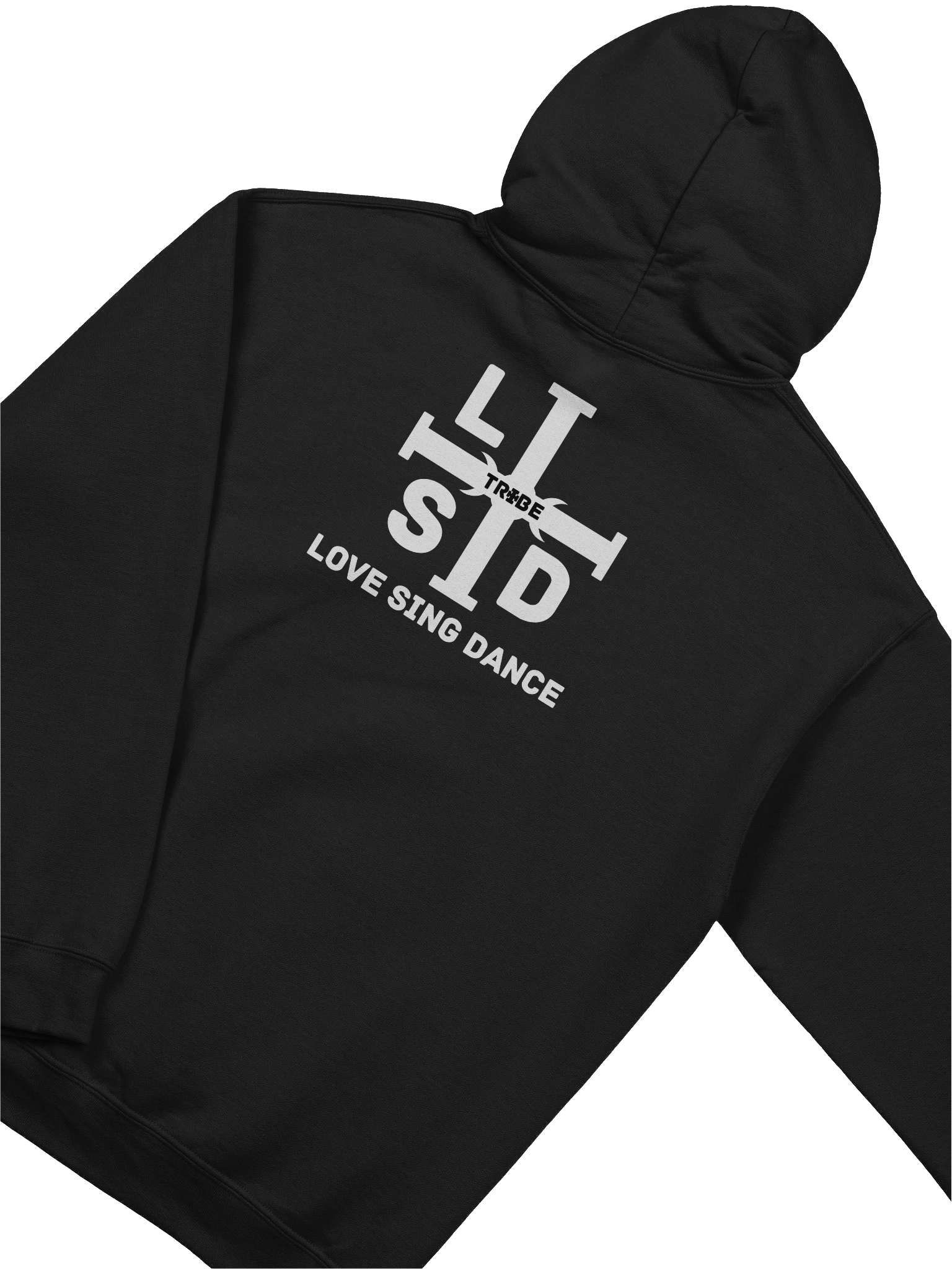 LSD TRIBE "Love Sing Dance" Mystic Hoodie {White Emblem} product image (4)