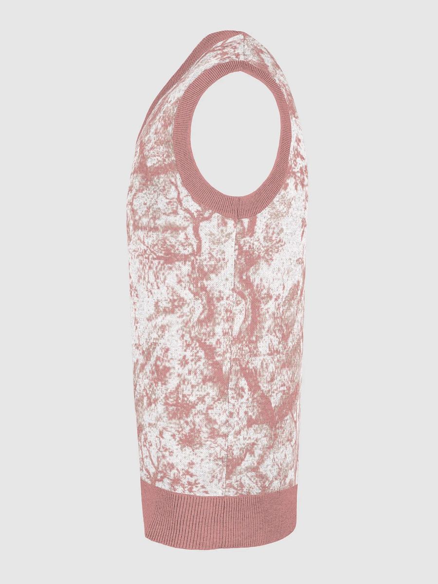 Marbled Cozy V-Neck Vest product image (20)