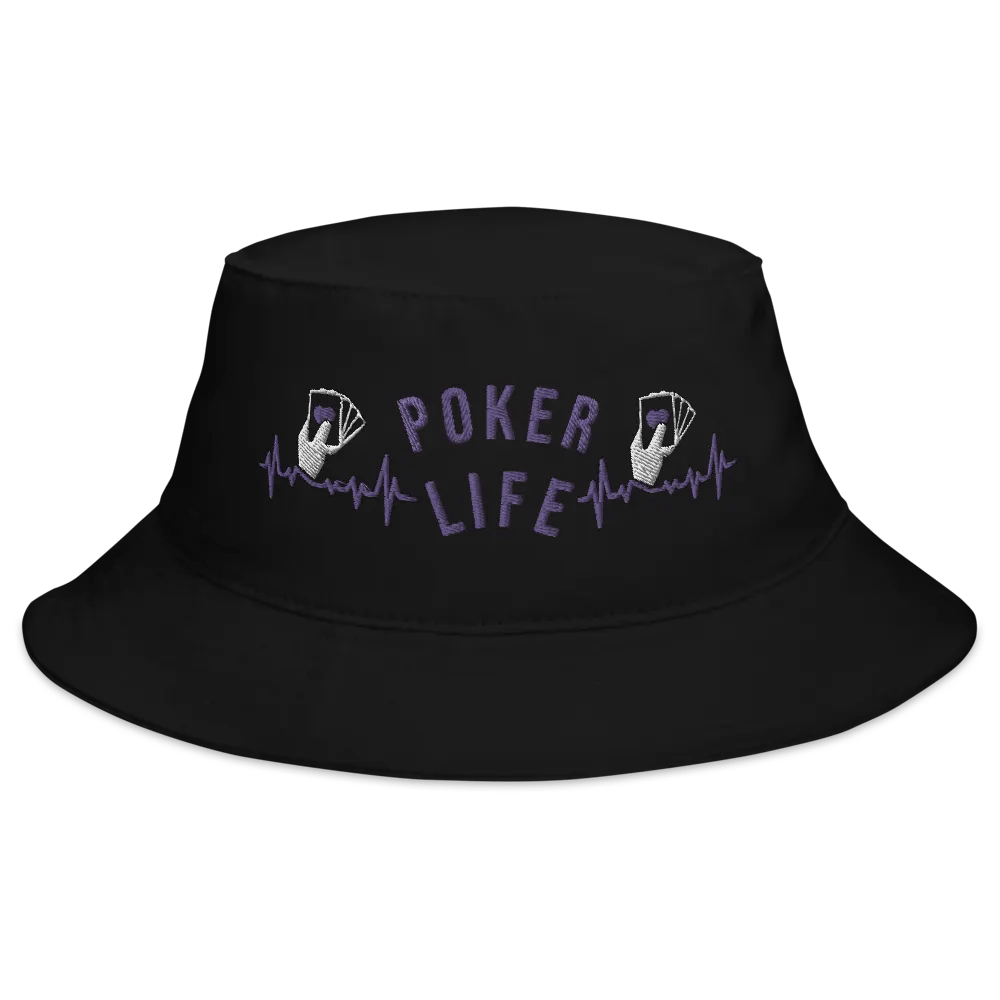 Poker Life Heartbeat Bucket Hat product image (4)