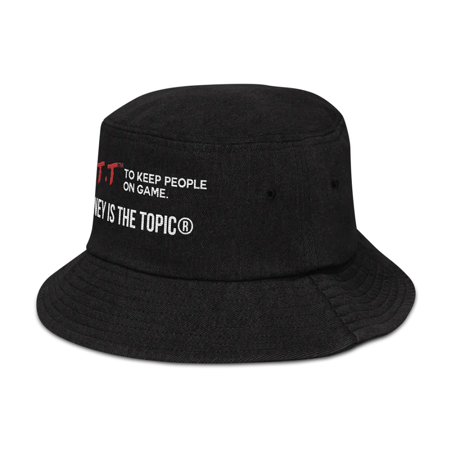 M.I.T.T PROGRAM DENIM BUCKET HAT product image (4)