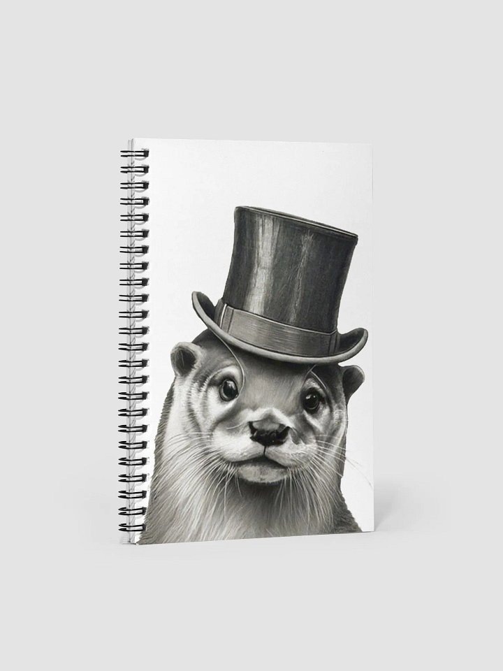 Otter with Top Hat - Notebook product image (1)