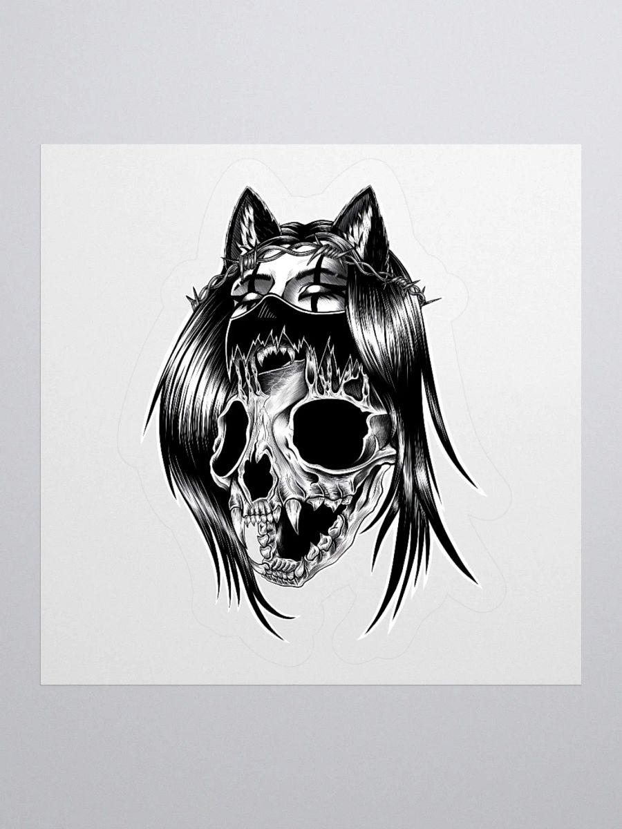 Metal Skull n' Bones Sticker product image (3)