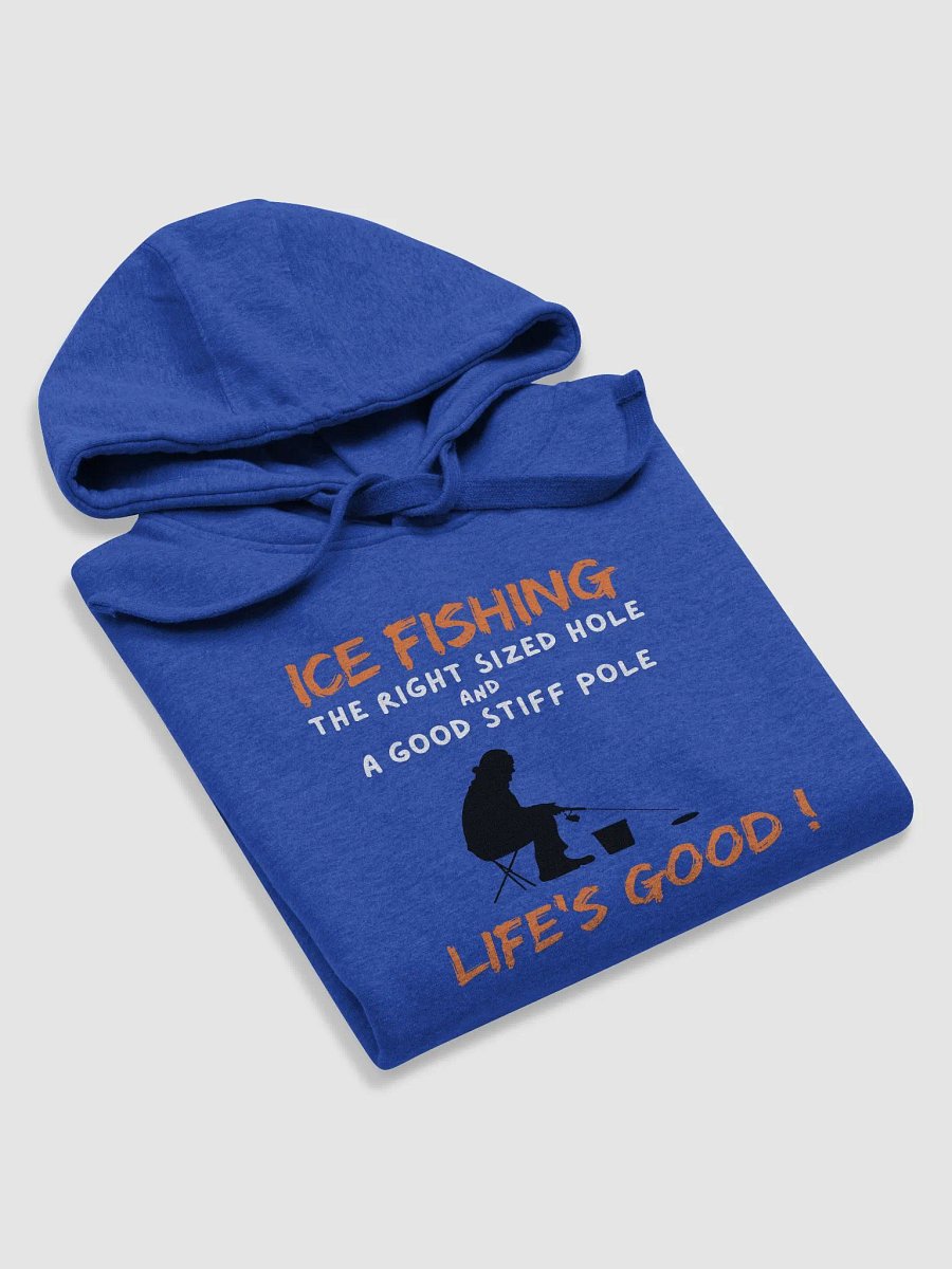 Ice Fishing Vibes Premium Hoodie product image (3)