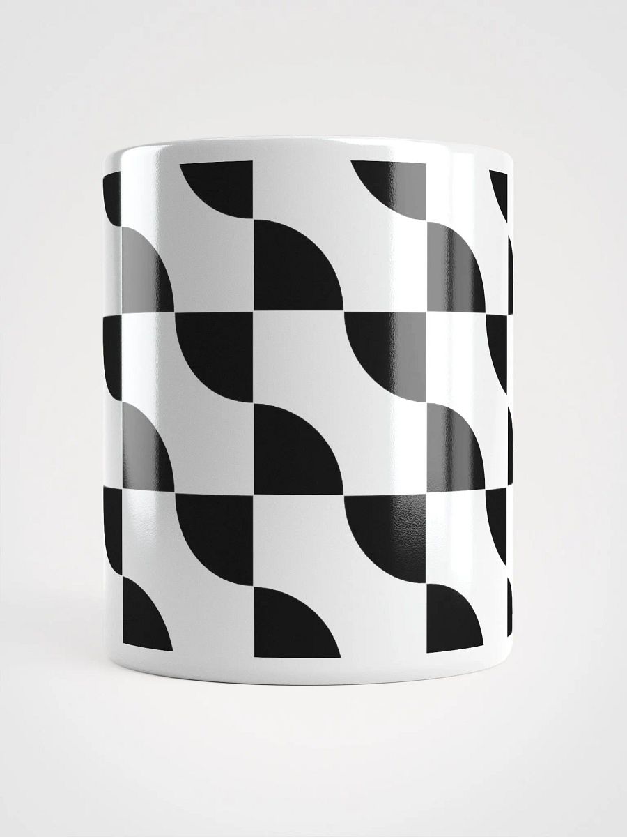 Sliced Circles Within Rectangles Pattern Design Mug product image (13)
