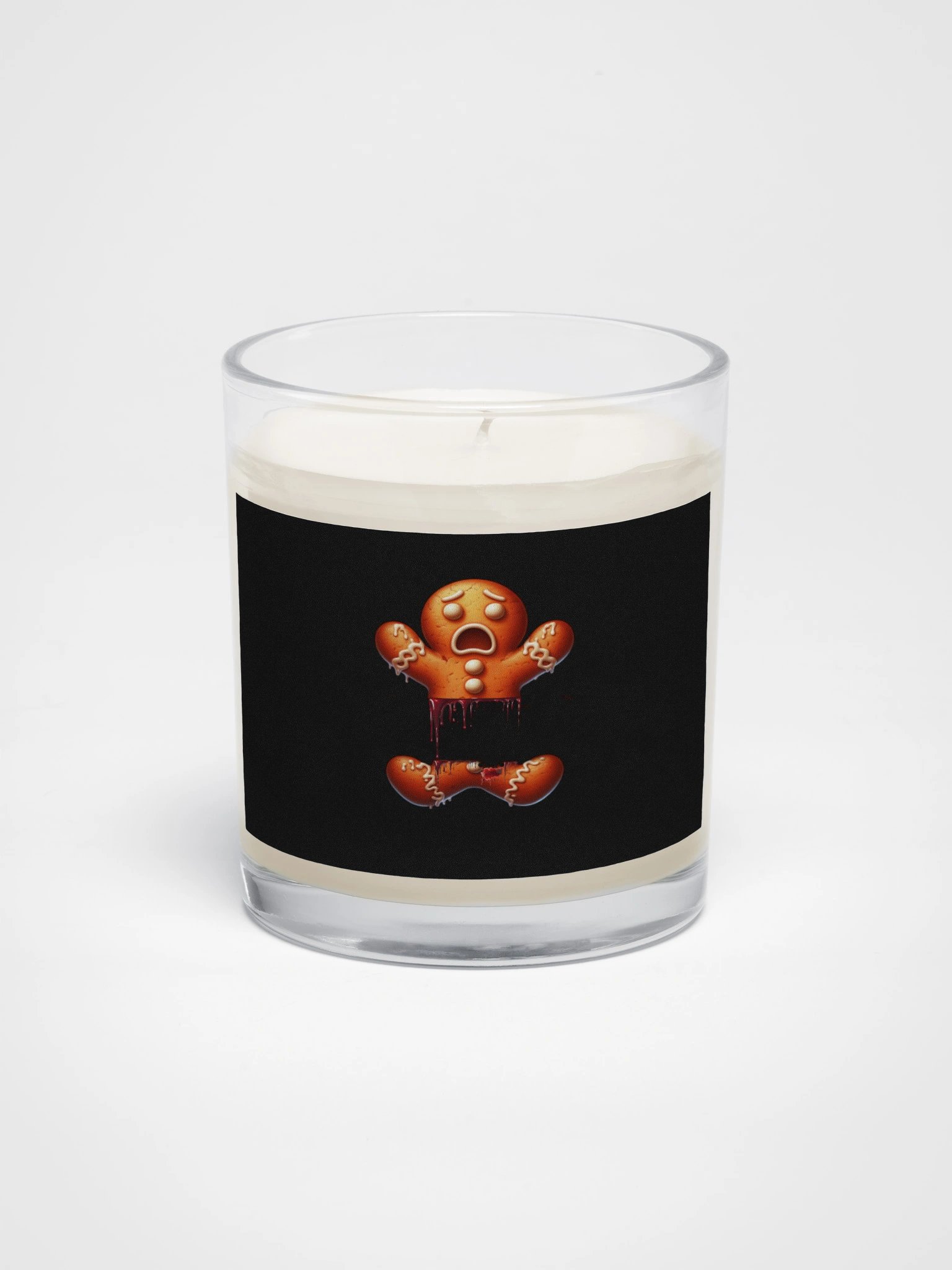 Broken Gingerbread Man Soy Wax Candle product image (1)