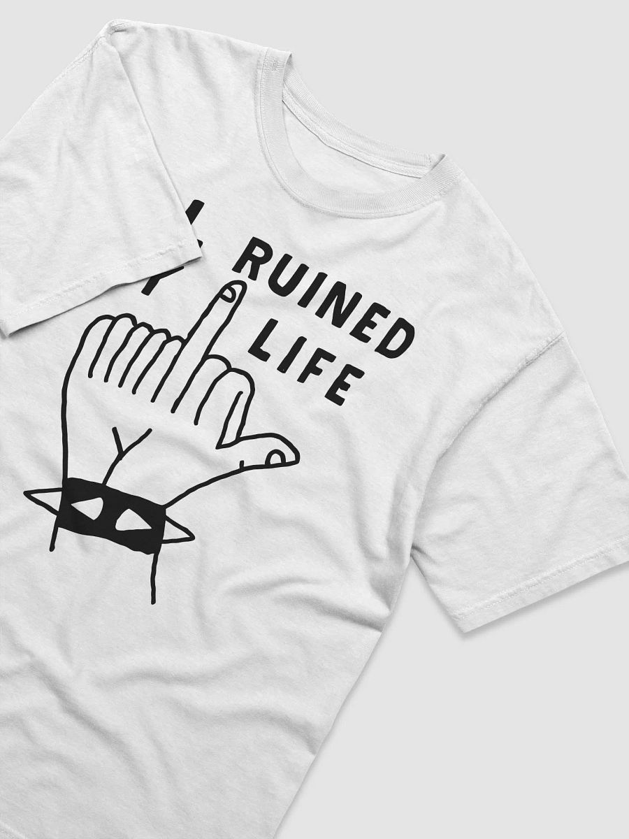 A.I. Ruined My Life Middle Finger Shirt product image (4)