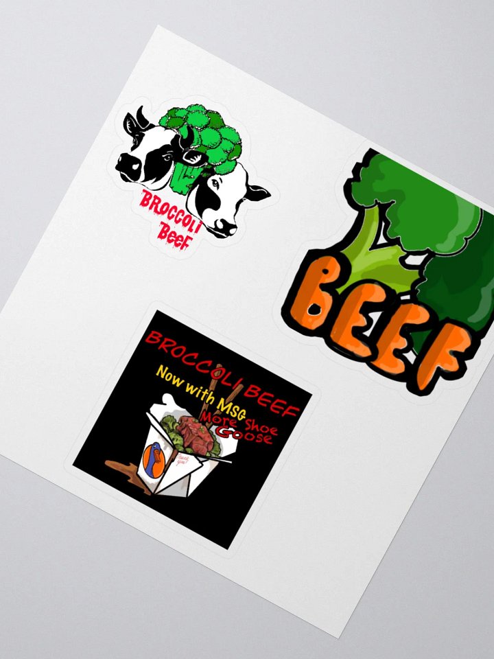 Broccoli Beef Sticker Pack product image (1)