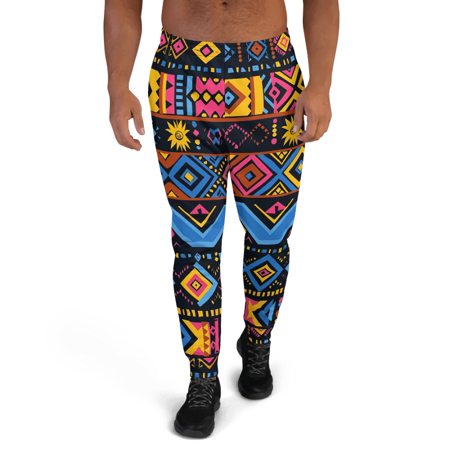 Artistry in Motion: African Tribal Joggers product image (2)