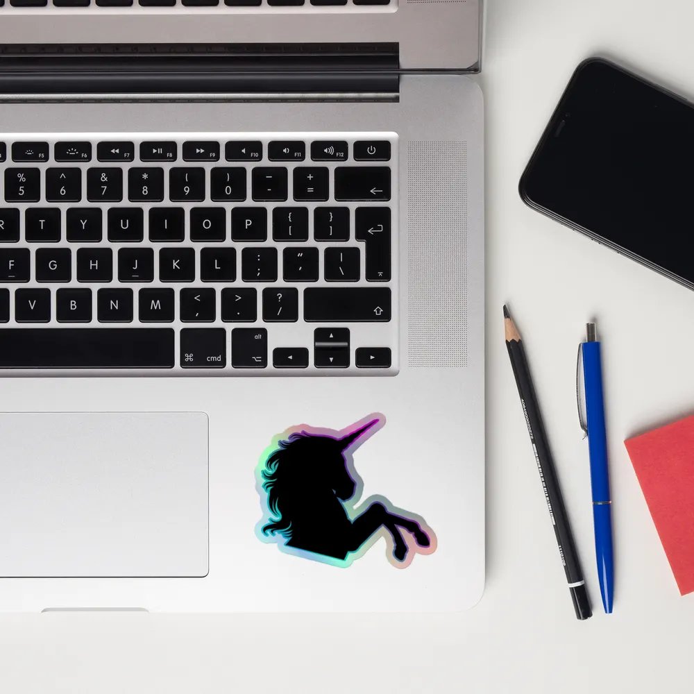 KindOfSmallish Unicorn Holographic Sticker product image (10)