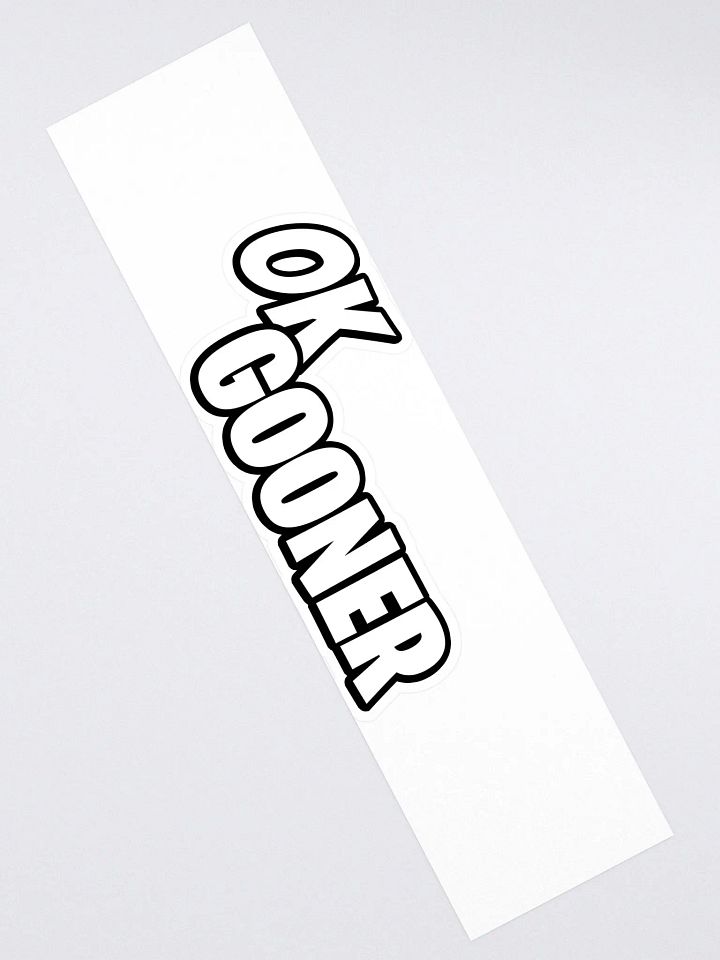 OK GOONER STICKER product image (2)