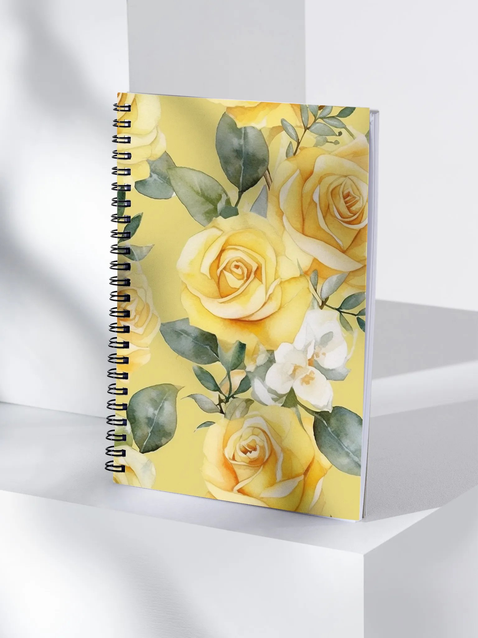 Garden Rose Glam: Spiral Notebook product image (4)
