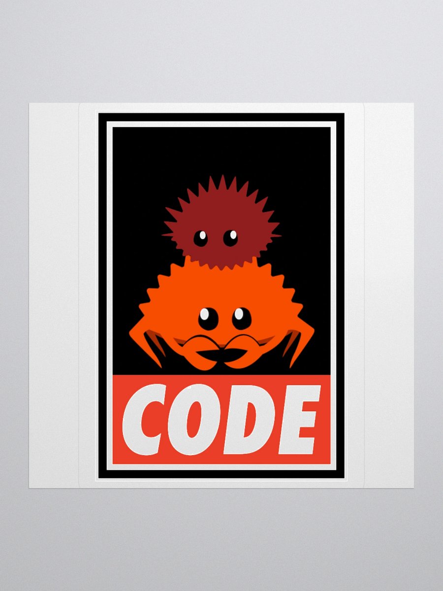 CODE Rust - Sticker product image (1)
