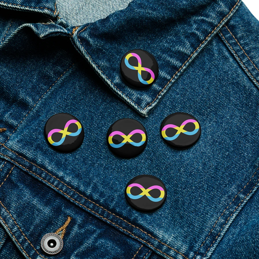 Pan Autistic Infinity Pin Set product image (7)