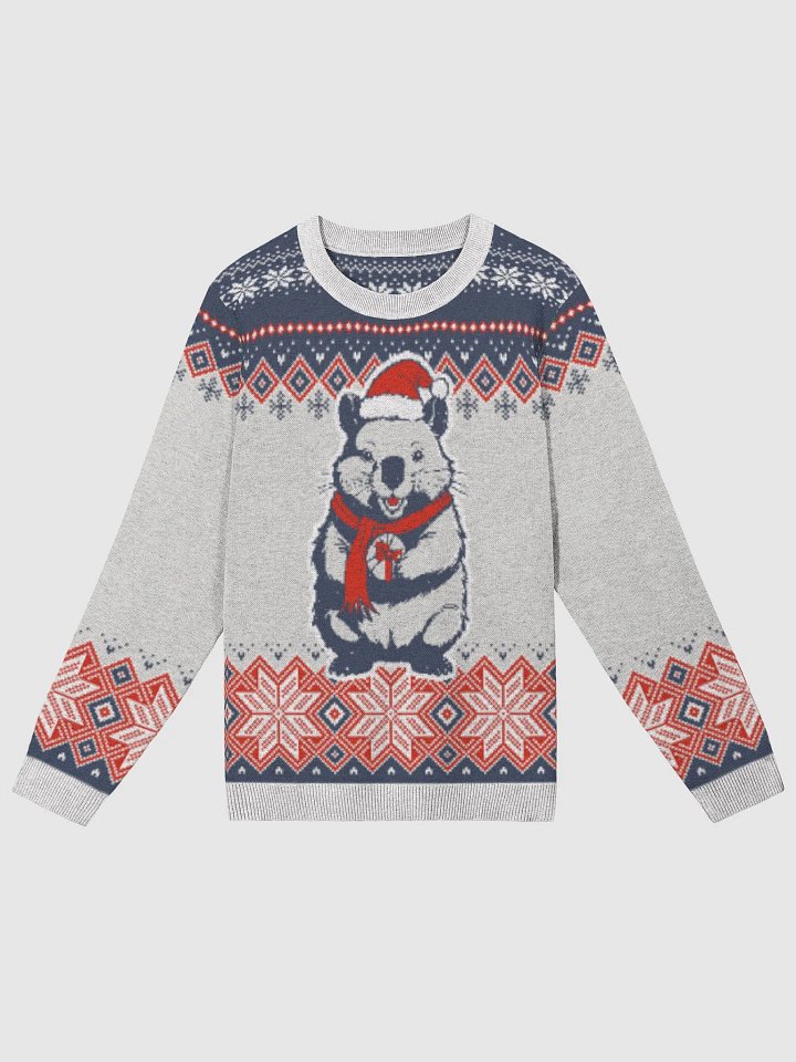 Wombat Holiday Sweater product image (1)