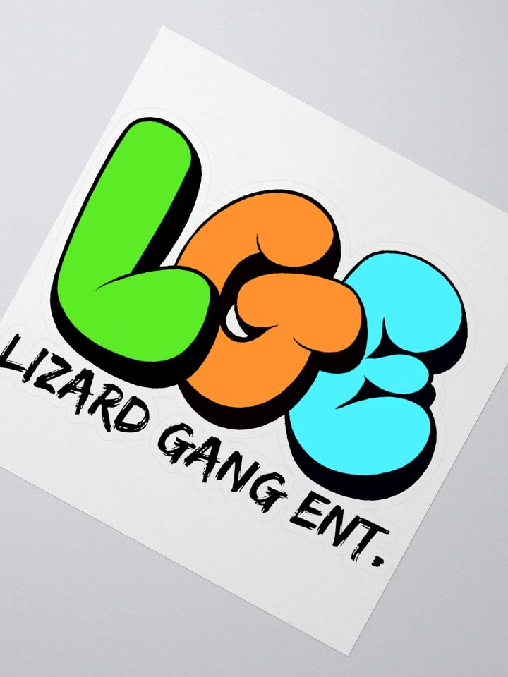 LGE Logo Sticker (Tri Color Logo) product image (6)