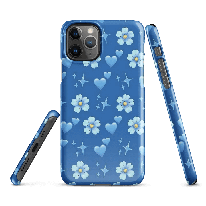 Blue Heart Snap Case for iPhone® product image (2)
