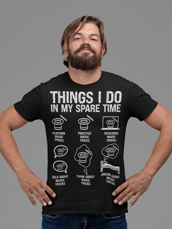 Things I Do in My Spare Time T-shirt product image (1)