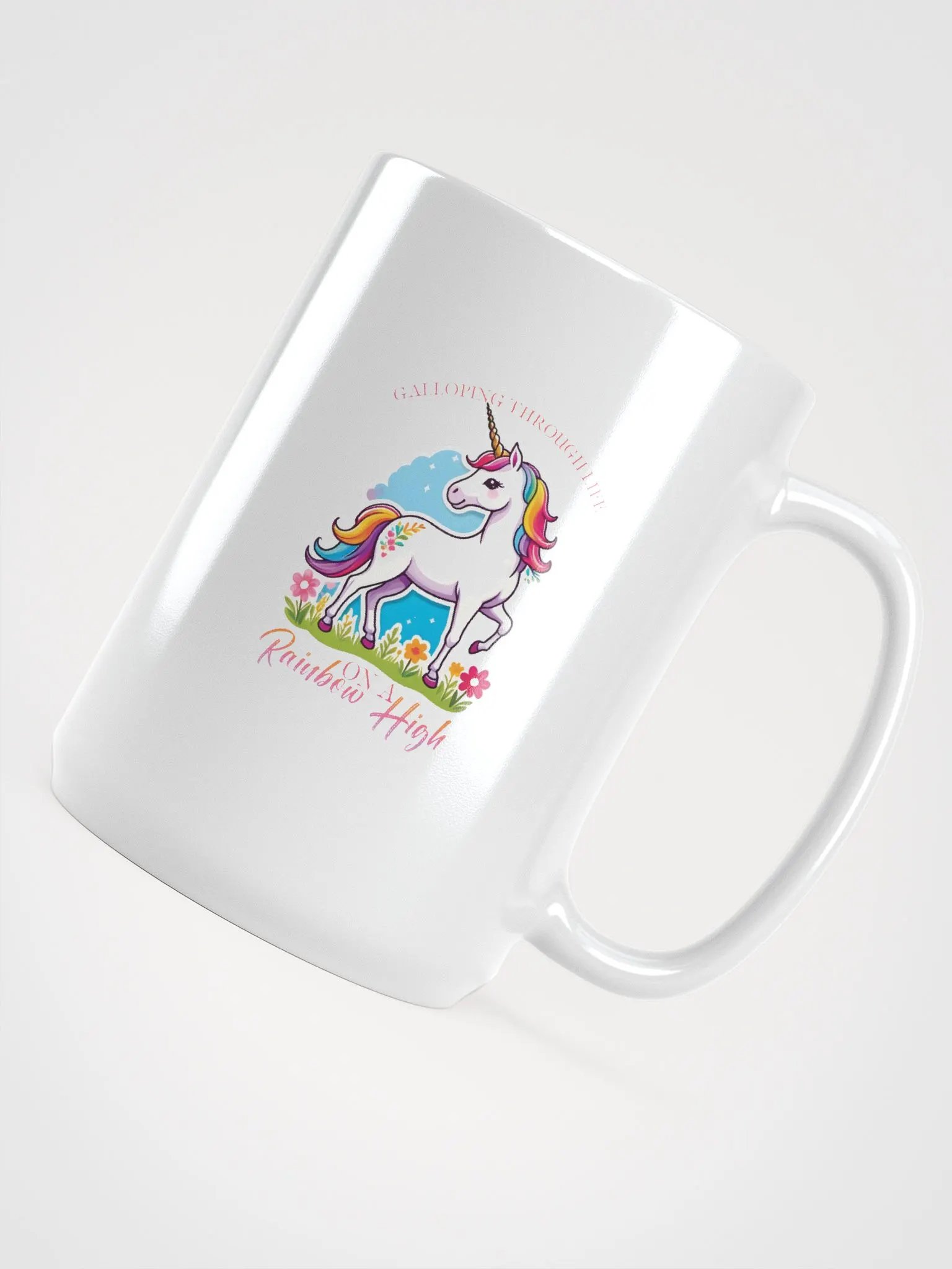 Whimsical Rainbow Aura Mug product image (4)
