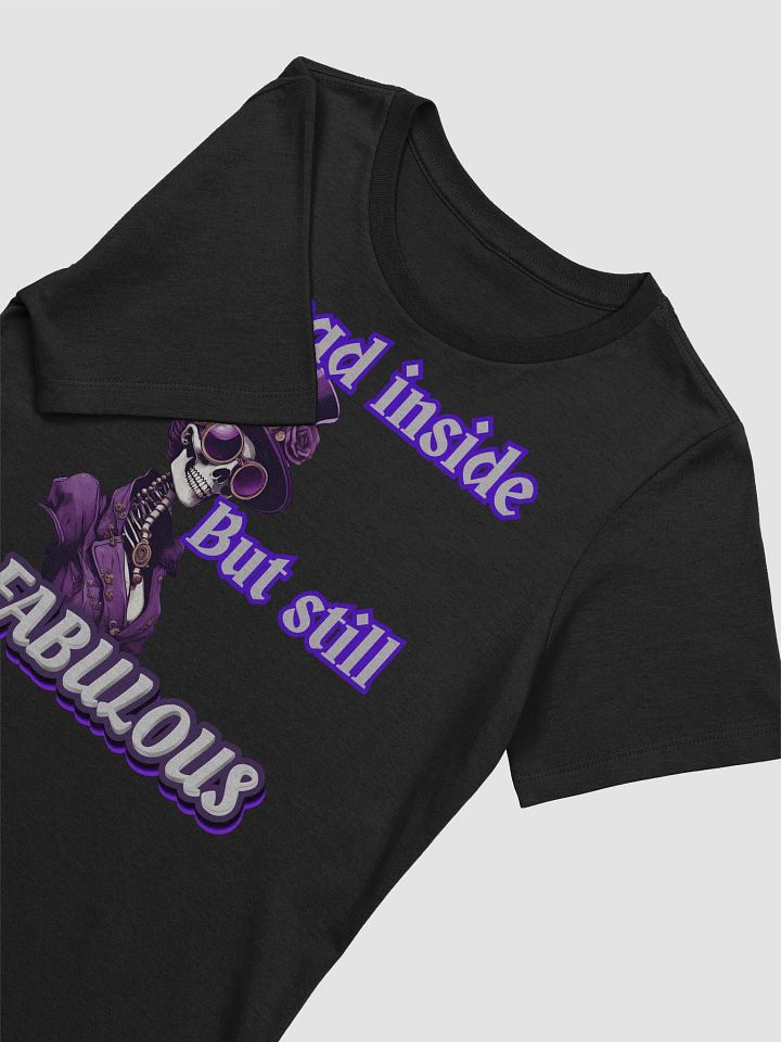Fabulous female skeleton relaxed fit tee product image (6)