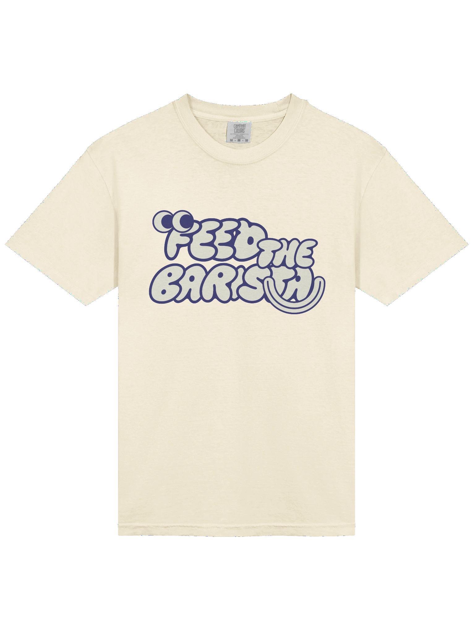 Feed the Barista: official tee product image (11)