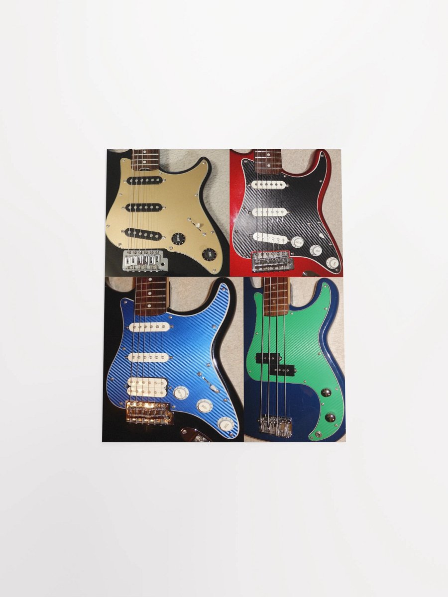 Colorful Guitars - Poster / print product image (4)