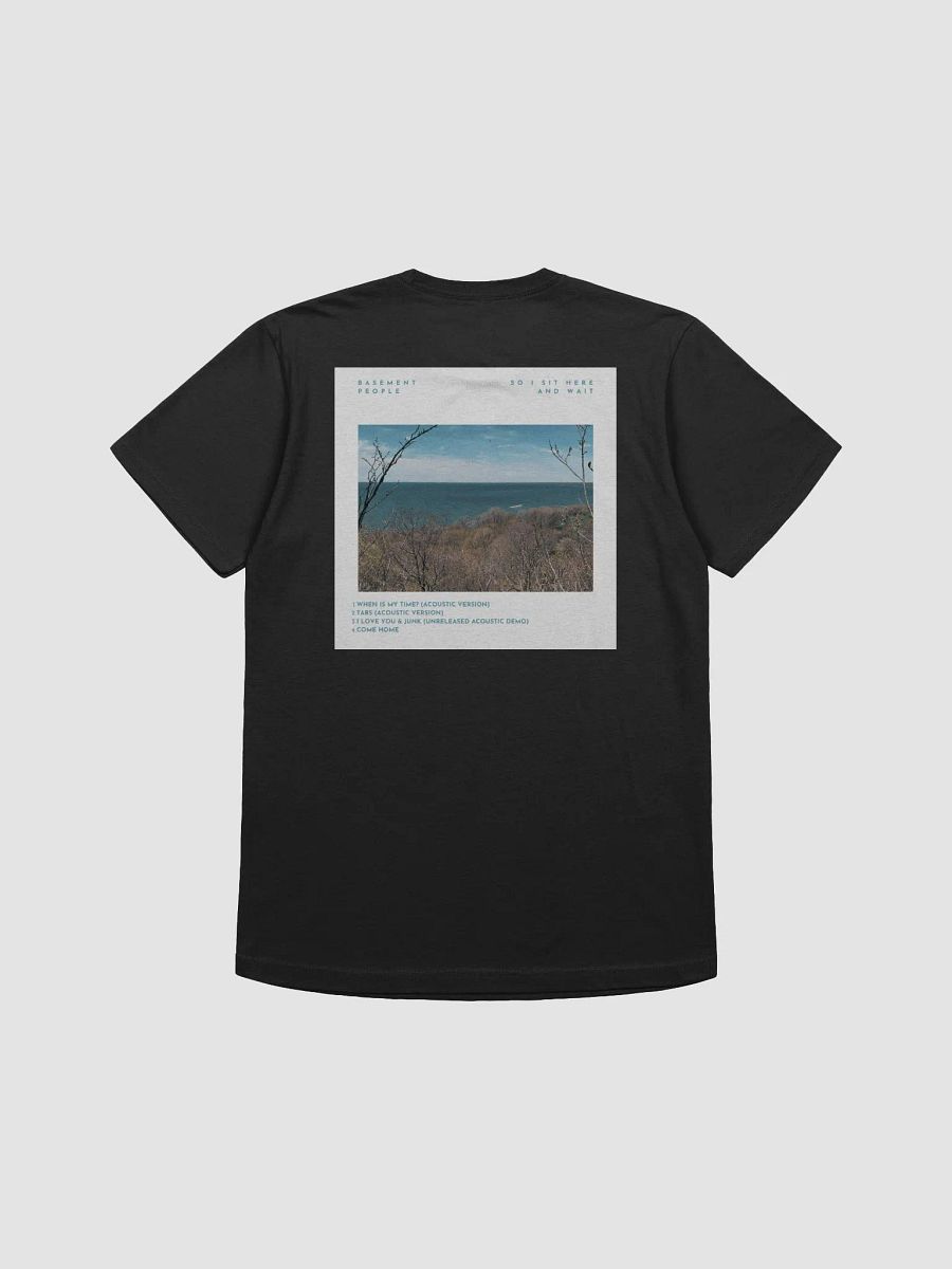 so i sit here and wait Album Cover Tee product image (2)