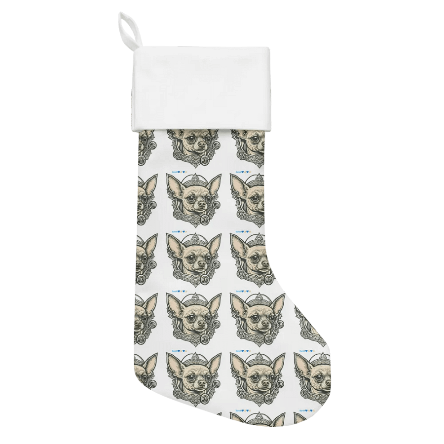 Yoda-Chihuahua Christmas Stocking product image (1)