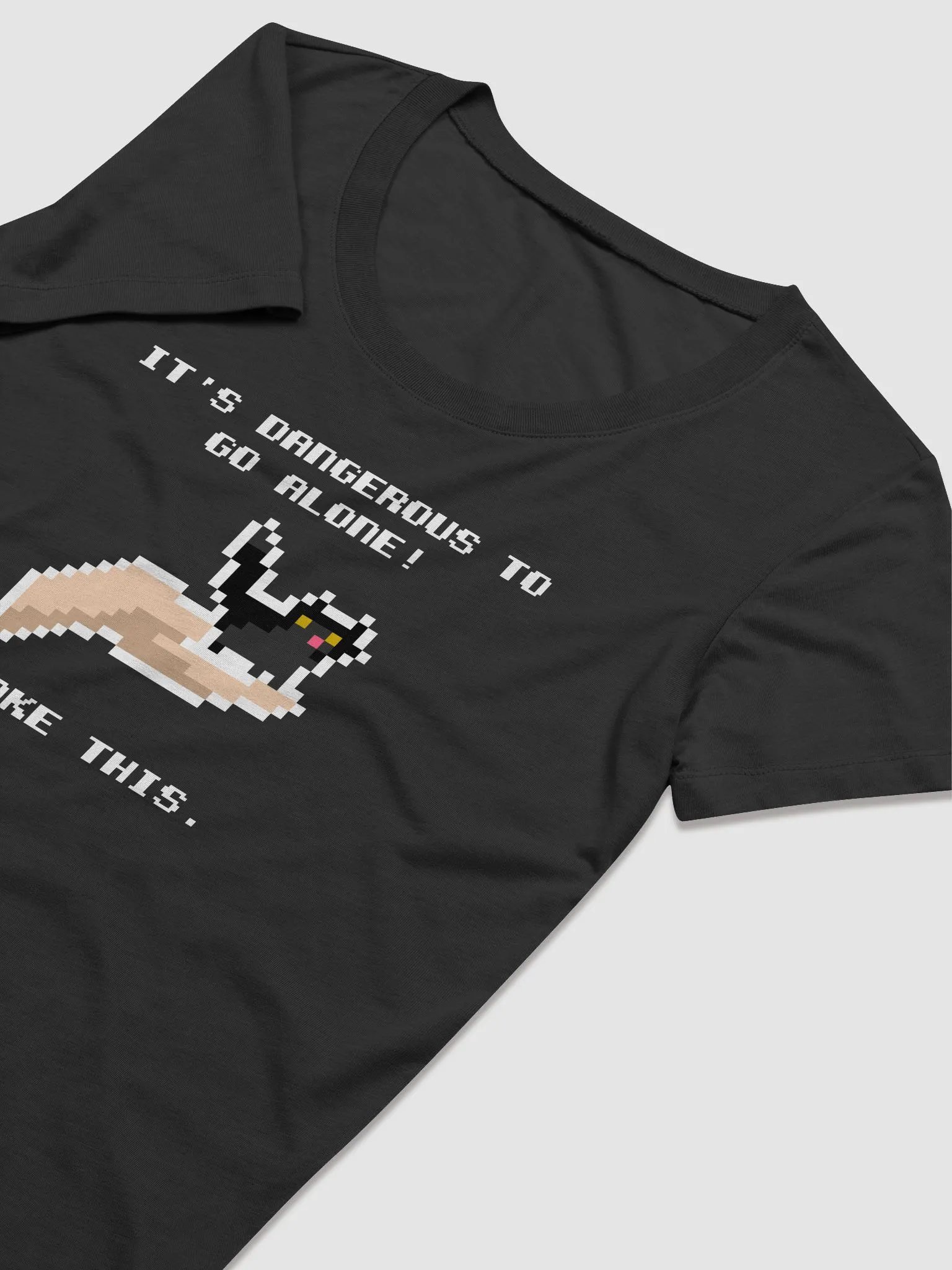 Dangerous To Go Alone Women's Tee product image (3)