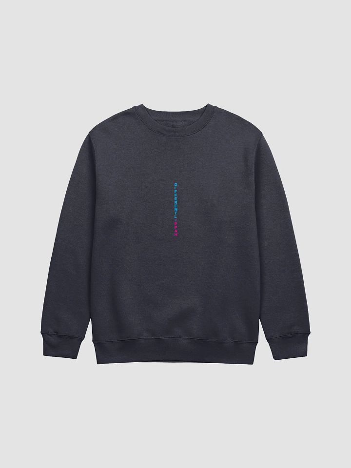 Differently Happy Sweat shirt NAVY product image (1)