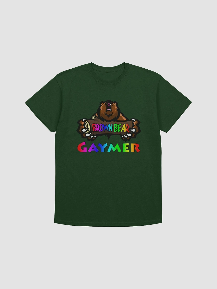 Brown Bear Gaymer (Rainbow Pride) - Heavyweight T-shirt product image (19)