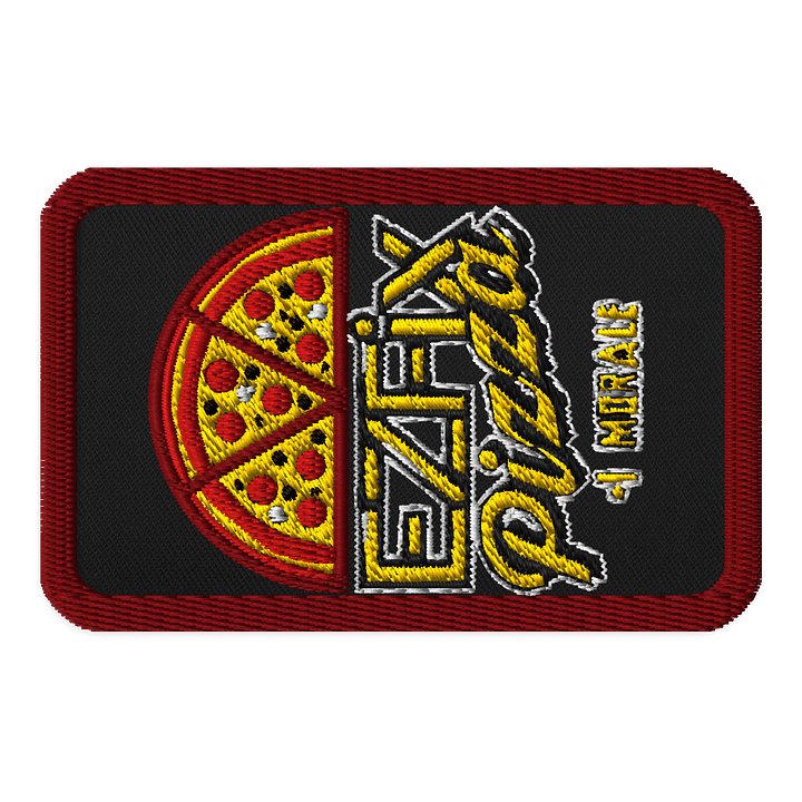 EZFiX Pizza Embroidered Patch product image (1)