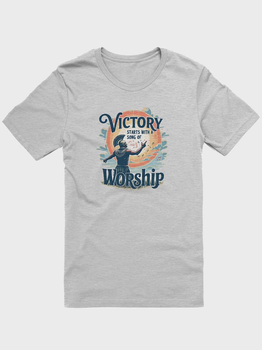 Victory Starts with a Song of Worship T-Shirt product image (3)