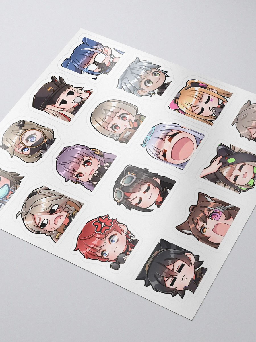 Stickers - Aida Cafe Emojis (version 2) (Tower of Fantasy) product image (3)