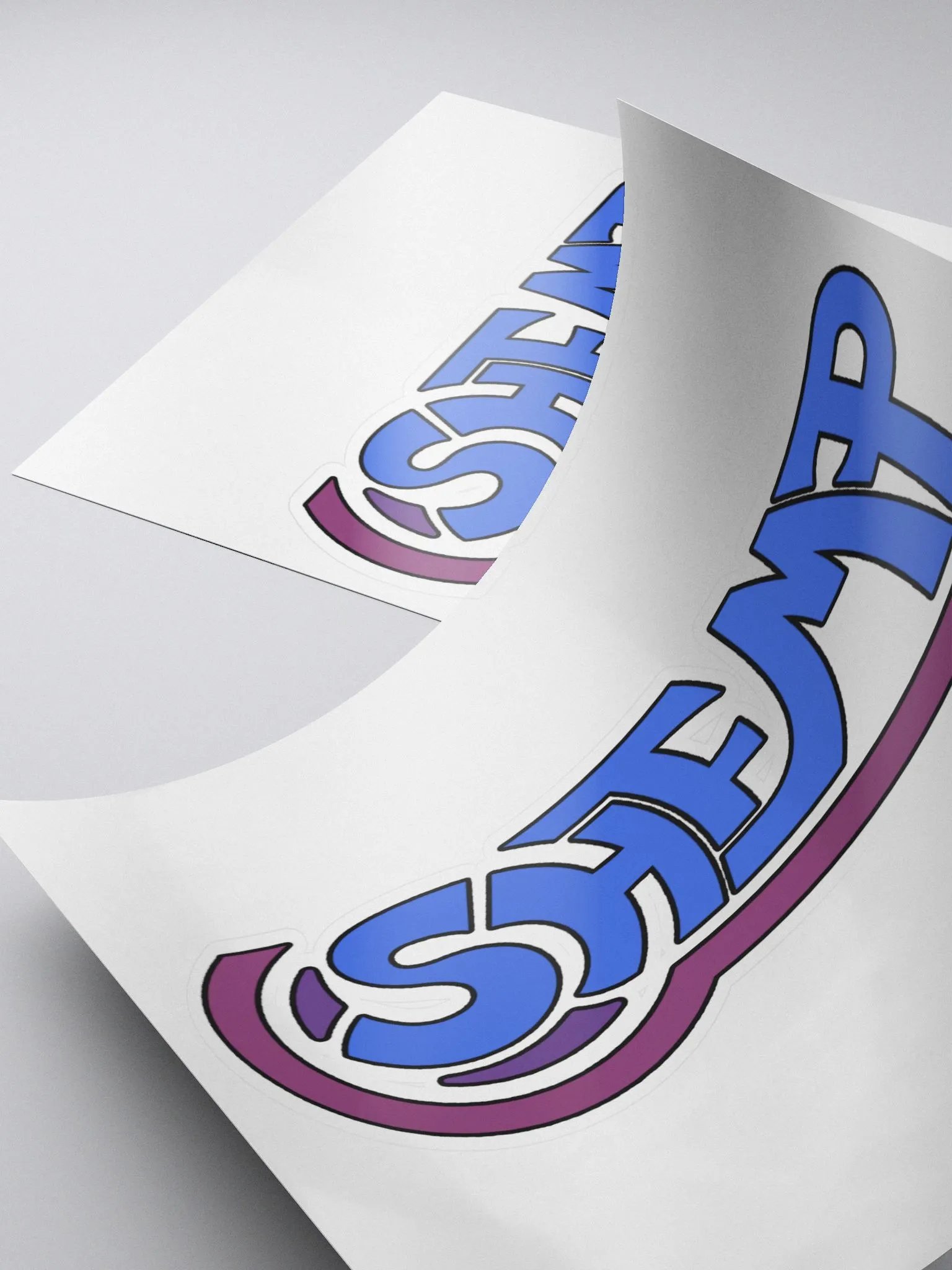 Shemp Logo Sticker! product image (4)