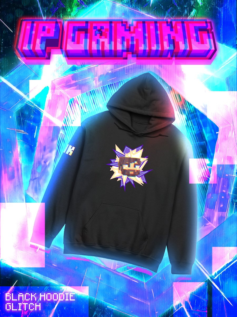 Glitch IP Gaming Head Hoodie product image (1)
