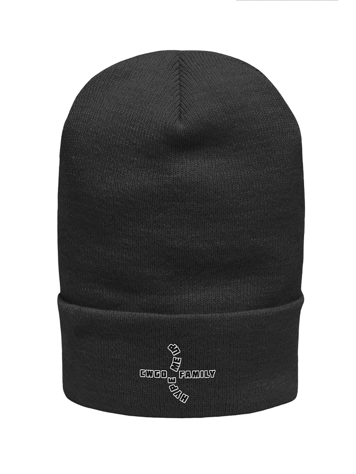 CYNTWHATSGOINGON CWGO FAMIY HYPE ME UP LOGO UNISEX SOFT BEANIE product image (4)