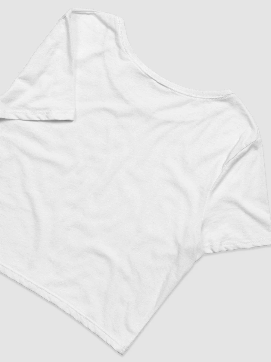 Klingon Pop Logo Cropped T-Shirt (White) product image (7)
