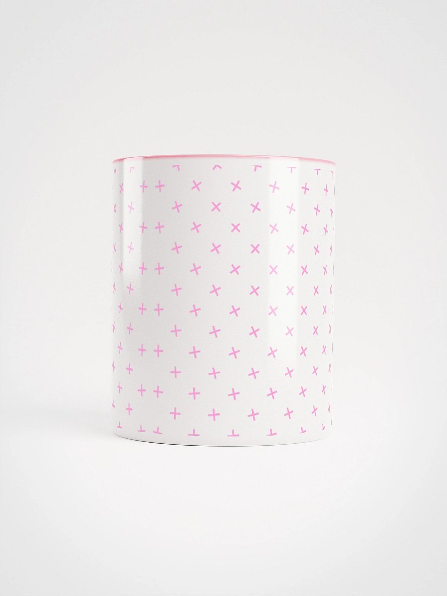 Glitchy Delight Ceramic Mug Pink product image (2)