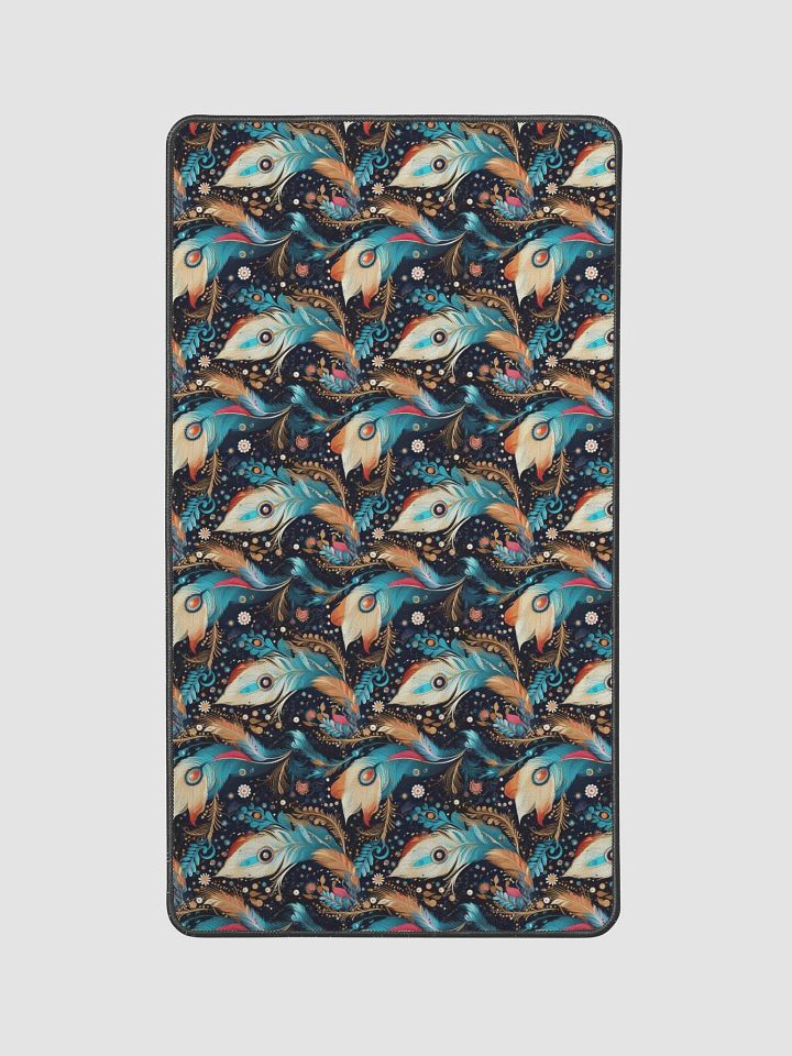 Ethereal Feathers Desk Mat-12" x 22" product image (1)