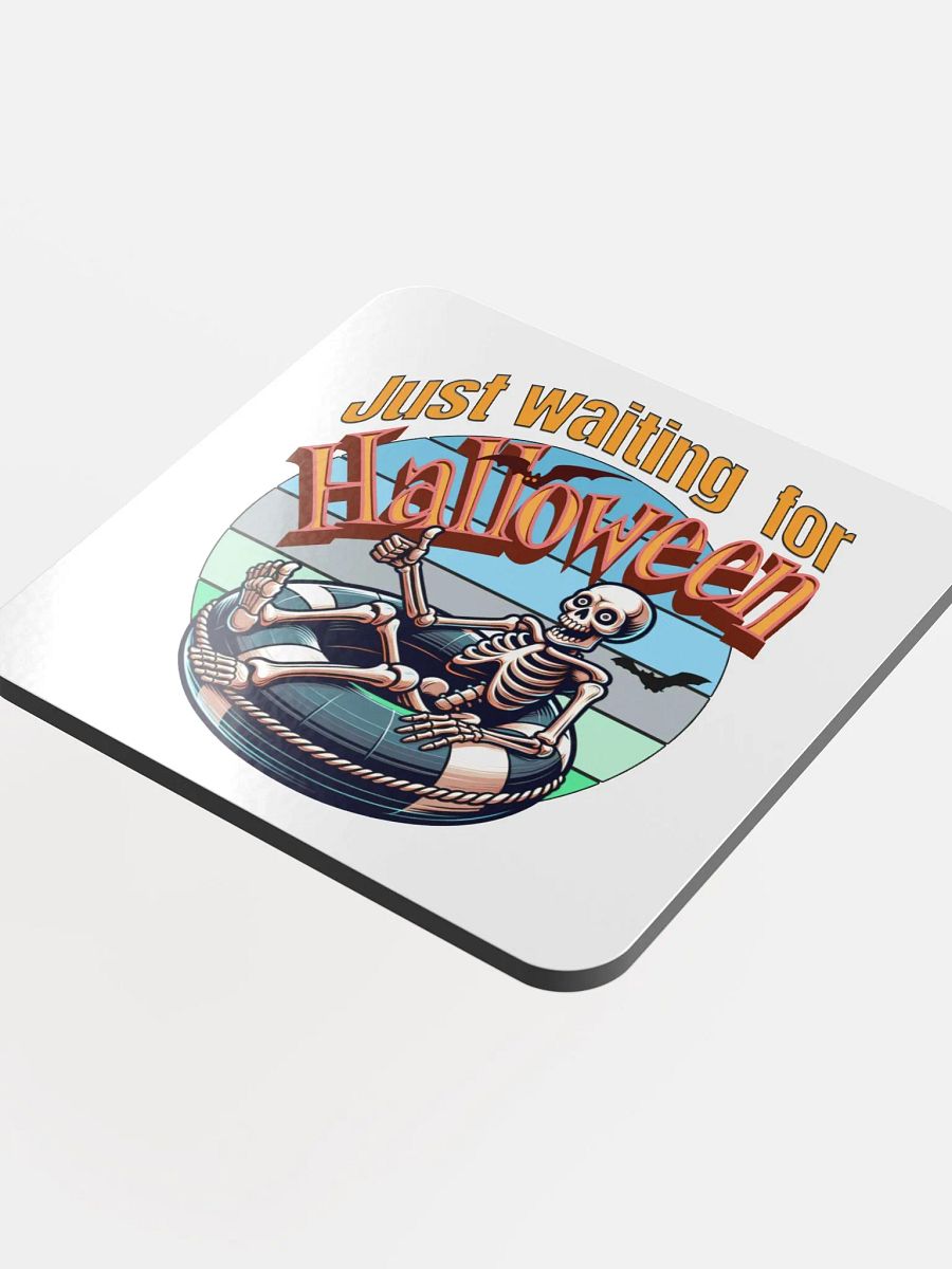 Just Waiting For Halloween Cork Coasters product image (4)