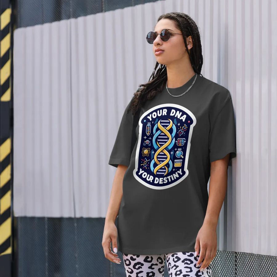 DNA Destiny Graphic Oversized Tee product image (10)