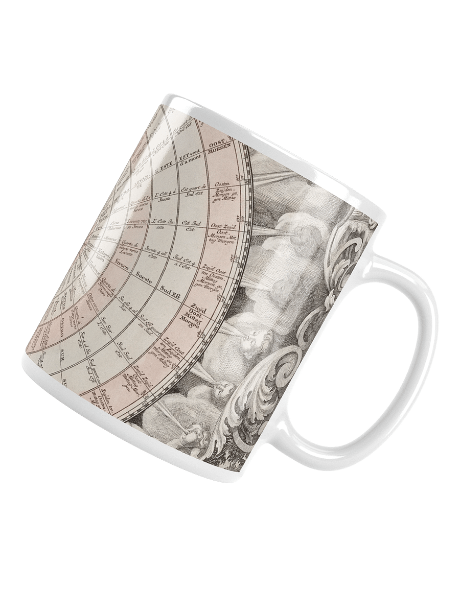 Baroque Wisdom White Glossy Mug product image (4)