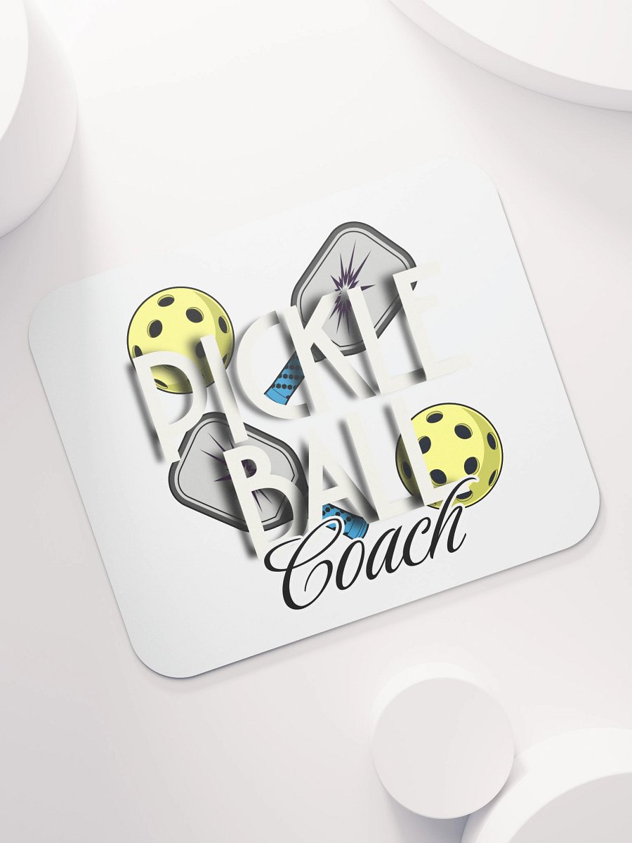 Pickleball Coach Reflective Classic Mouse Pad product image (5)